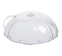 Cloche alimentaire pour micro-ondes, couvercle de plat avec poignée, adapté au chauffage et à la cuisson à la vapeur au micro-ondes