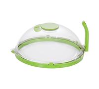 Cloche alimentaire pour micro-ondes - Protection anti-éclaboussures ventilée résistante à la chaleur | 26,5 x 13 cm PC Protection contre les éclaboussures pour four à micro-ondes pour hôtel, fruits