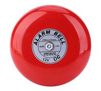 Cloche d'alarme incendie, CB-6B 95dB Cloche d'alarme électrique 150 mm/5,9 pouces Sonnerie Bell Cloche d'alarme de sécurité pour l'école maison usine sonnette forte alarme carillon cloche (DC 12V)