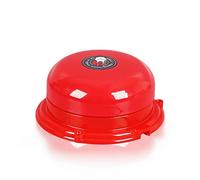 Cloche D'alarme Incendie, Cloche D'alarme à Décibels élevés De 100 db, Cloche électrique de Type à Gache Interne en Acier Inoxydable 10 Pouces Pour Alarme Incendie, évacuation D'urgence, école[220V]