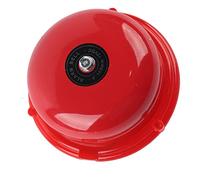 Cloche D'alarme Incendie, Cloche électrique de Type à Grève Interne de Contrôle D'incendie en Métal de 4 Pouces, 100Db) (12V)