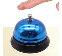 Cloche de bureau, sonnette d'appel de bureau en métal, sonnette de réception portable, sonnette de comptoir, sonnette de service pour bars, bureaux, hôtels, comptoirs, cuisines