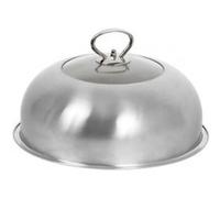Cloche de cuisson pour plancha vitrée inox Ø27- Le Marquier