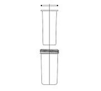 Cloche de filtre Grünbeck avec cloche de protection pour FS 100646 2000 ", FSV 2000 ",FSV 2000 2000 /4