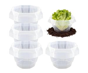 Cloche de Jardin 20 Pièces De Protection Réutilisables | Dôme De Jardin Pour La Défense Des Contre Les Escargots Pour Plantation Culture