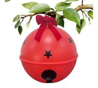 Cloche de Noël géante Gonflable Jingle Bell Grand décor de Jardin, 58 cm, | Cloche de Noël Gonflable Géante pour extérieur, fêtes, jardin, patio, porche, pelouse, ,