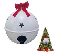 Cloche de Noël géante Gonflable Jingle Bell Grand décor de Jardin, 58 cm, | Cloche de Noël gonflable pour jardin, cour, terrasse, porche, pelouse, , paysage, fête, porte