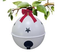 Cloche de Noël géante Gonflable Jingle Bell Grand décor de Jardin, 58 cm, | Décoration de Noël gonflable pour jardin, cour, patio, porche, pelouse, , chemin, sentier, terrasse,