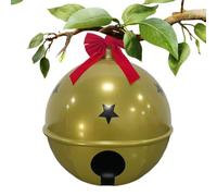Cloche de Noël géante Gonflable Jingle Bell Grand décor de Jardin, 58 cm, | Décoration de Noël gonflable pour extérieur, fêtes, jardin, patio, porche, pelouse, ,