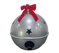 Cloche de Noël géante Gonflable Jingle Bell Grand décor de Jardin, 58 cm, | Décorations de Noël gonflables pour Extérieur Cour Jardin Terrasse Patio Porche Pelouse