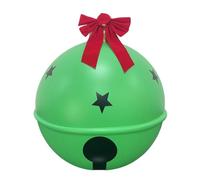 Cloche de Noël géante Gonflable Jingle Bell Grand décor de Jardin, 58 cm, | Décorations de Noël gonflables pour jardin, cour, patio, porche, pelouse, , chemin, sentier, terrasse