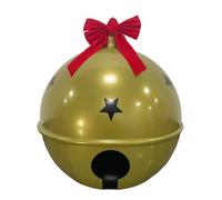 Cloche de Noël géante gonflable Jingle Bell Grand décor de jardin de 58 cm | Cloche de Noël gonflable pour jardin, cour, patio, porche, pelouse, , chemin, sentier, terrasse,