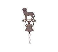 Cloche de porte en fonte Petit chien
