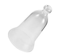 Cloche de Présentation en Verre Vintage 6,7x4,2 Pouces | Vitrine sous Dôme, Protection Anti Poussière, Visibilité Nette, pour Plantes et Antiquités, Bureau, Événements Spéciaux