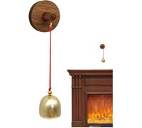 Cloche de rappel de porte, pendentif carillon éolien, sonnette d'entrée, carillon éolien de porte à succion ModèleCuivre pur 2,8