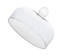 Cloche en Verre Gâteau à Gateau de Gateau de Verre Couvercle Couvercle Rond Clair Cloche Dome 21CM e Lot