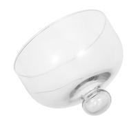 Cloche en Verre pour Plats, Couvercle Transparent Anti-Éclaboussures | Verre Lisse, Surveillance Claire, Compatible Four à Micro-ondes, pour Bols, Assiettes et Repas