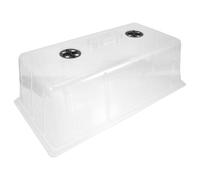 Cloche Hivernage Plante Exterieur, Dôme D'humidité Plastique Respirant | Maintient la Température, Équilibre L’humidité, Usage Quotidien, pour Mini Plantes et Jardinage