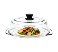 Cloche Micro-Ondes En Verre Couvercle chauffant transparent réutilisable | Cloche Micro-Ondes En Verre Four, Bols Et