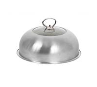 Cloche de cuisson vitrée inox Le Marquier