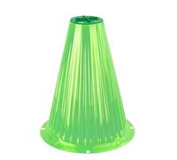 Cloches de jardin vertes en plastique réutilisables pour l'extérieur, oiseaux, oiseaux, poulets, temps de gel NTf374 (vert, 23,9 cm)