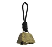 Cloches de vache pour bétail - Cloche de troupeau rétro en laiton | Accessoire d'alarme de pâturage bruyant - Ensemble de cloches de bruit en cuivre durable - Outil traditionnel pour bétail de grange