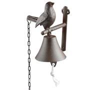 Clochette murale de jardin oiseau