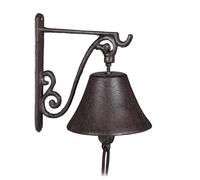 Clochette porte fonte Sonnette vintage Cloche d'entrée 1 kg Clochette murale