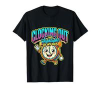 Clocking Out The Highlight of My Day Work Exit Mood |- T-Shirt