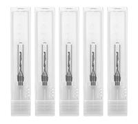 Cloimei 5 pcs 12 mm erreur 2029 spirale routeur fraise fraise en bout en acier tungstène CNC fraise en bout pour machine CNC fraiseuse accessoire 3,175 mm tige 39 mm longueur total