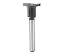 Cloimei Mèche de routeur à fente en T, -trou de serrure, pointe en carbure, tige de 1/4 pouce, diamètre de la lame de 3/8 pouce et 1/2 pouce, pour le travail du bois, les projets d