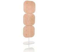 Cloison acoustique / Cloison amovible FLEXMIUT W 174x50x2,8 bois imprimé PET chêne hjh OFFICE Beige G
