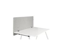 FLEXMIUT D 120 | 120 cm - Cloison de table Gris Clair Chiné