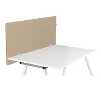 HJH Office Cloison acoustique de bureau FLEXMIUT D1 120 cm insonorisante Beige