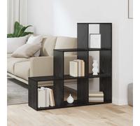 vidaXL Étagère séparatrice de pièce 3 niveaux 137,5 x 29 x 103,5 cm Blanc