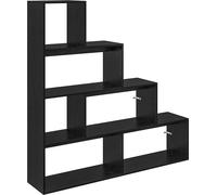 Cloison Bibliothèque Chêne noir 143,5 x 29 x 143,5 cm
