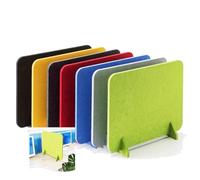 Cloison de Bureau Acoustique - Panneau de réduction du Bruit 50x60 cm pour Bureau à Domicile, bibliothèque, Salle de Classe, insonorisation, barrière de Distraction visuelle, séparation de b