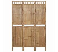 Cloison de Séparation 4 Panneaux Bambou 160x180 cm Paravent Diviseur vidaXL