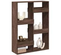 vidaXL Cloison de séparation chêne marron 100x33x135 cm bois ingénierie