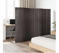Cloison de séparation en bambou - Happiness - Gris - 250x165 cm - Épaisseur 3 mm - Bande de bambou 17 mm