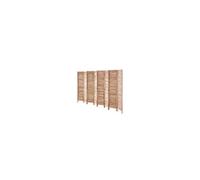 VEVOR Cloison de séparation en bois Paravent pliable 8 panneaux 325x170 cm
