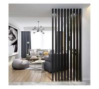 Cloison de Separation Interieur Amovible，D'écran D'intimité，Separation de Piece avec Pied，Colonne Aluminium Colonnes de Grille de décoration de séparateur.(4root,130cm/51.1in/4.26ft)