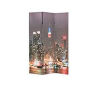 vidaXL Cloison de séparation pliable 120x170 cm New York la nuit G