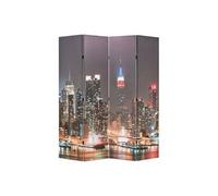 vidaXL Cloison de séparation pliable 160x170 cm New York la nuit G