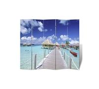 Cloison de séparation pliable 200 x 170 cm Plage
