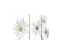 vidaXL Cloison de séparation pliable 217x170 cm - Fleur