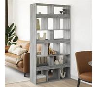 vidaXL Séparateur de pièce Sonoma gris – bois d'ingénierie