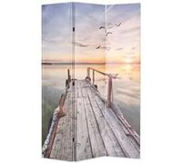 vidaXL Cloison de séparation pliable 120 x 170 cm - Lac