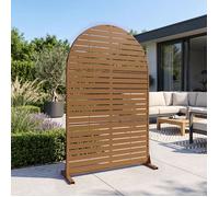 casa.pro Cloison de Séparation Nodepp Paravent 180 x 120 x 40 cm Marron