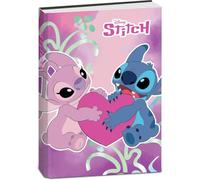 Clondo Seven Stitch - Agenda scolaire pour fille - 10 mois, 352 pages, format standard 14,5 x 20,6 cm, non daté, cœur géant